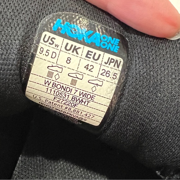 Hoka One One Bondi 7 Running Shoe - Picture 14 of 16